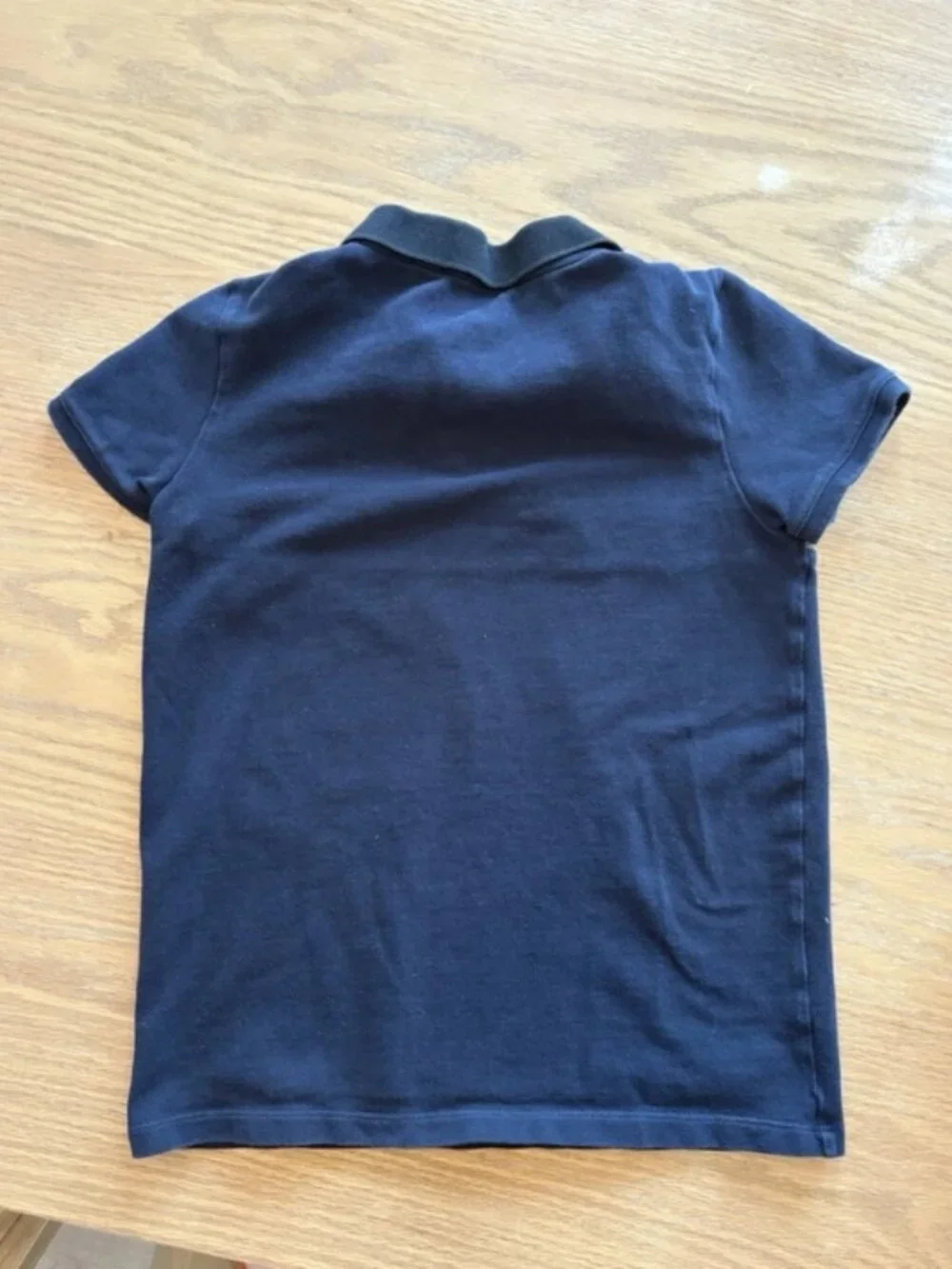 Burberry Boys Navy-Blue Nova Check Polo Shirt Boys 14